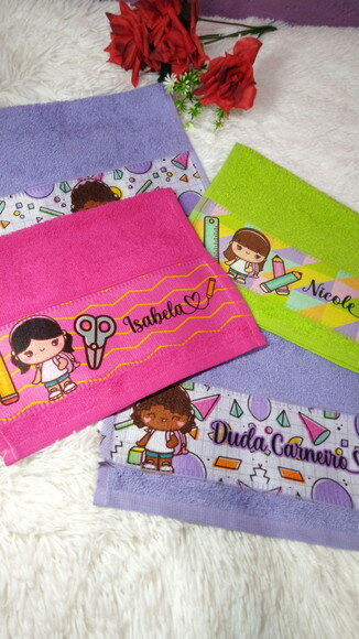 Toalhinha de Mão Personalizada