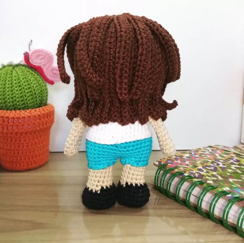 Boneco Personalizado Mini Mim – Com o Uniforme da Criança Amig