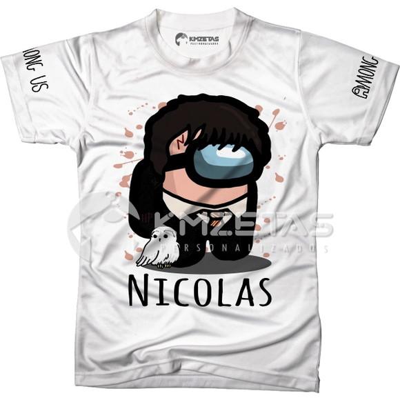 Blusa Among Us Harry Potter Infantil Adulto Personalizada