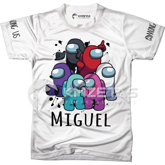 Blusa Among Us Infantil Adulto Personalizada