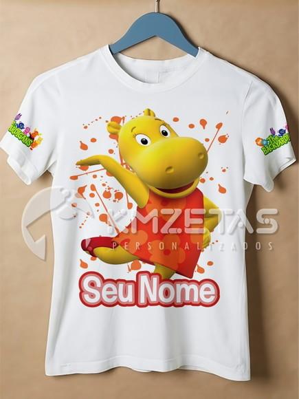 Blusa Backyardigans Tasha Personalizada