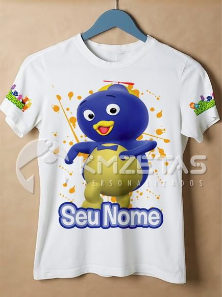 Blusa Backyardigans Pablo Infantil Personalizada