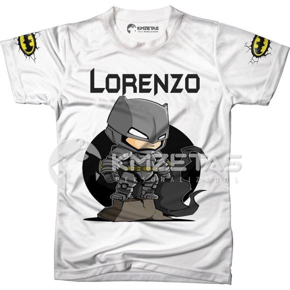 Blusa Batman Cute Personalizada Nome Infantil Adulto