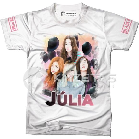 Blusa Blackpink Jennie Infantil Adulto Personalizada
