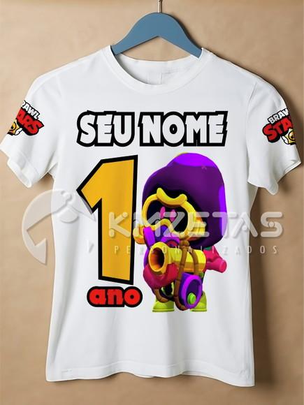 Blusa Brawl Stars Cornelius Camisa Infantil Personalizada