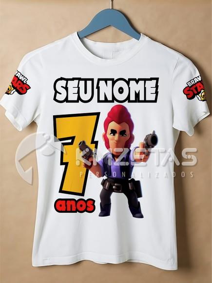 Blusa Brawl Stars Colt Camisa Personalizada T-shirt Unissex