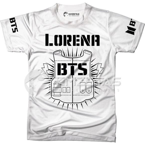 Blusa Bts Kpop Army Colete Camisa Camiseta Personalizada