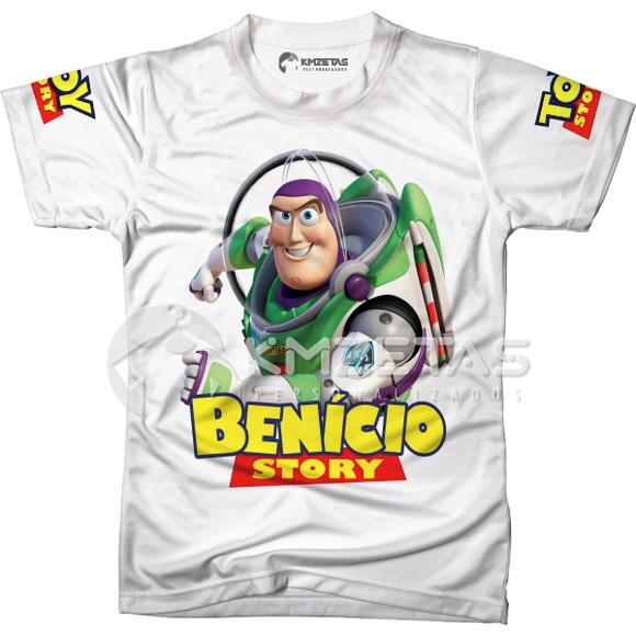 Blusa Buzz Lightyear Toy Story Camiseta Personalizada