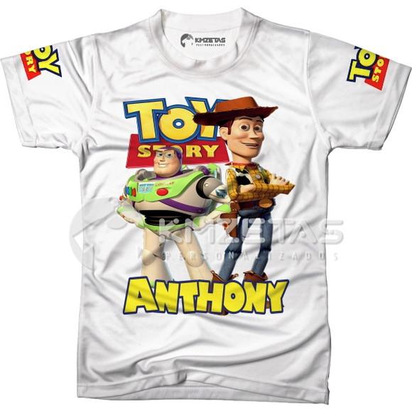 Blusa Buzz Woody Toy Story Camiseta Personalizada
