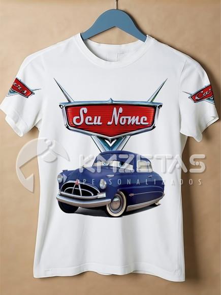 Blusa Carros Disney Doc Hudson Hornet Camisa Personalizada