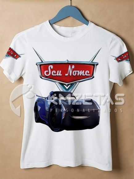 Blusa Carros Disney Jackson Storm Camisa Personalizada