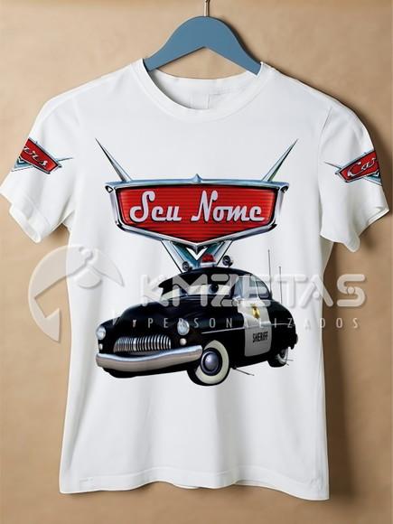 Blusa Carros Disney Xerife Camisa Personalizada Unissex
