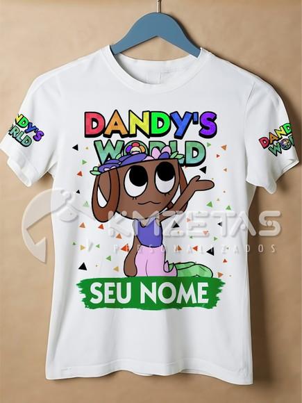 Blusa Dandy's World Bassie Infantil Camisa Personalizada