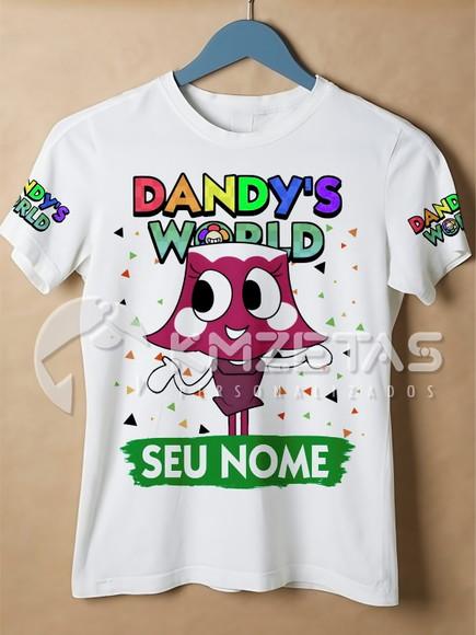 Blusa Dandy's World Brightney Infantil Camisa Personalizada