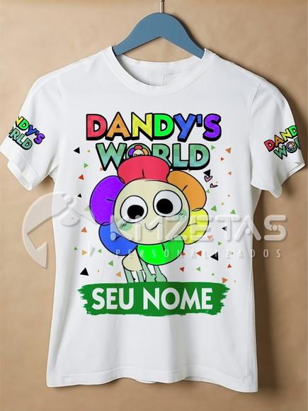 Blusa Dandy's World Dandy Infantil Camisa Personalizada