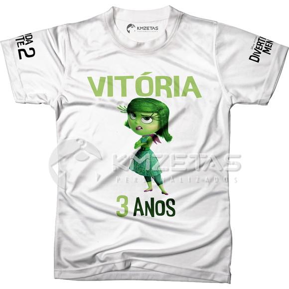 Blusa Divertida Mente 2 Nojinho Filme Personalizada