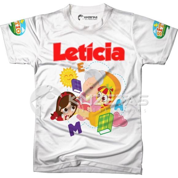 Blusa Dona Benta Sitio do Picapau Amarelo Personalizada