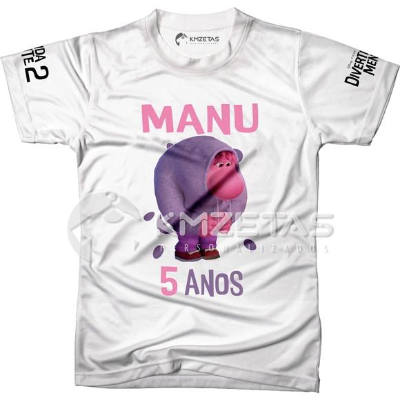 Blusa Divertida Mente 2 Vergonha Filme Personalizada