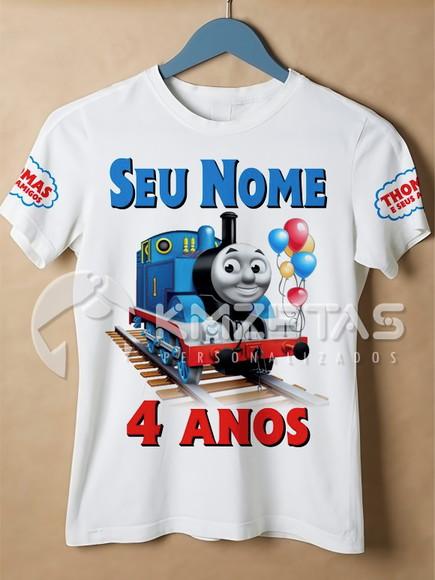 Blusa Emily Thomas Amigos Infantil Adulto Personalizada