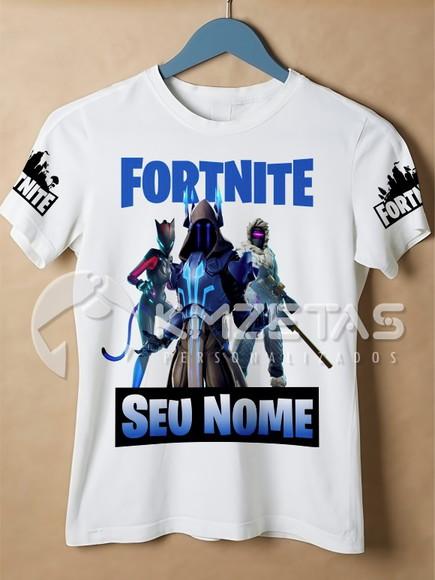 Blusa Fortnite Rei Gelado Ice King Camisa Personalizada