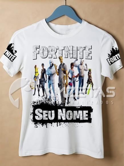 Blusa Fortnite Skins Personalizada