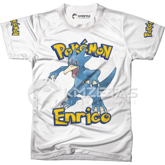 Blusa Golduck Pokemon Infantil Adulo Personalizada