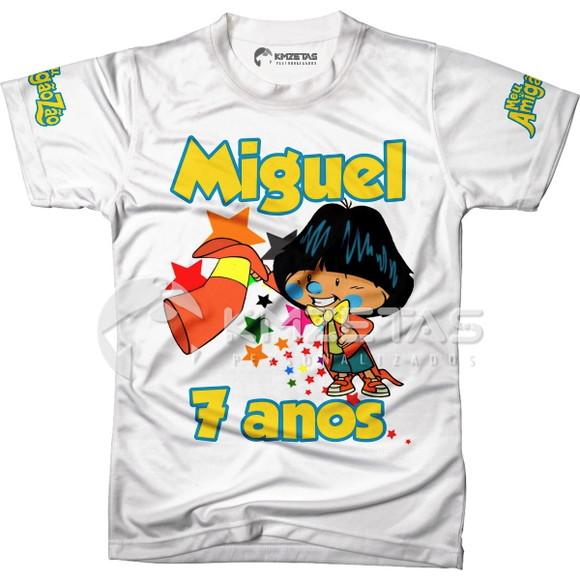 Blusa Meu Amigãozão Infantil Adulto Personalizada