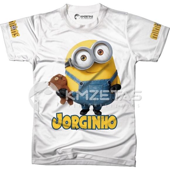 Blusa Minions Bob Urso Infantil Adulto Unissex Personalizada