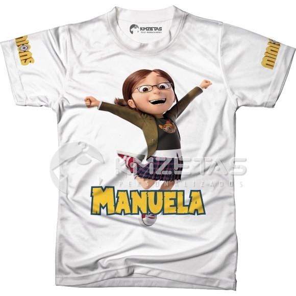 Blusa Minions Margô Infantil Adulto Unissex Personalizada