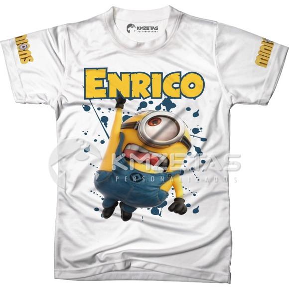 Blusa Minions Malvado Favorito Personalizada