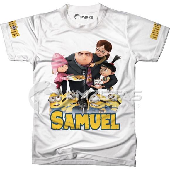 Blusa Minions Meu Malvado Favorito Camiseta Personalizada