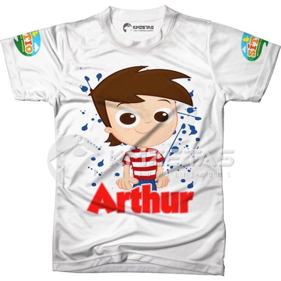 Blusa Pedrinho Sitio do Picapau Amarelo Personalizada