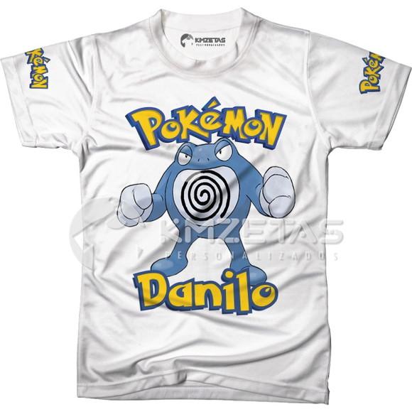 Blusa Poliwrath Pokemon Infantil Adulo Personalizada