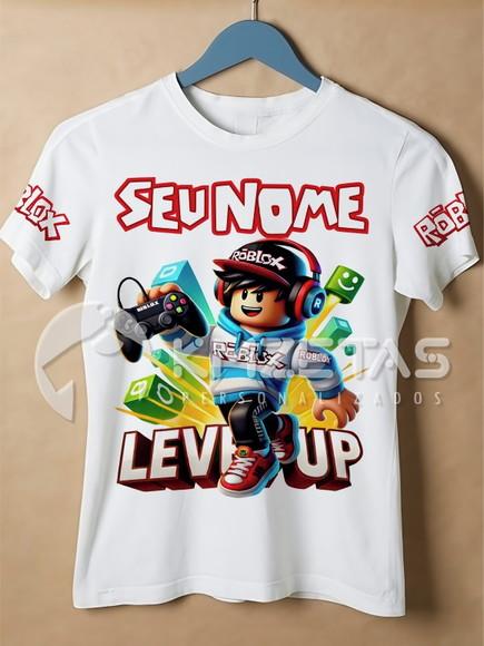 Blusa Roblox Jogo Game Camisa Personalizada