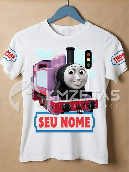 Blusa Rosie Thomas Amigos Infantil Adulto Personalizada