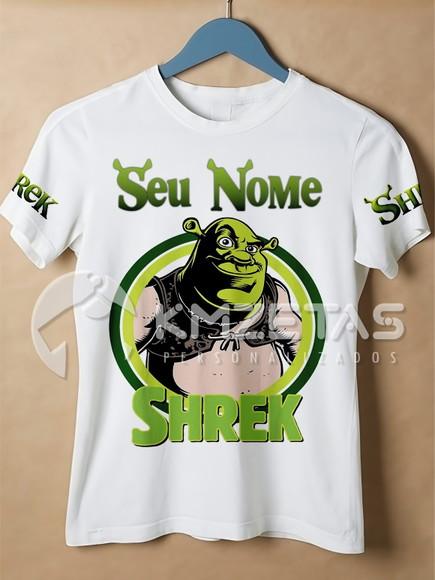 Blusa Shrek T-shirt Unissex Personalizada