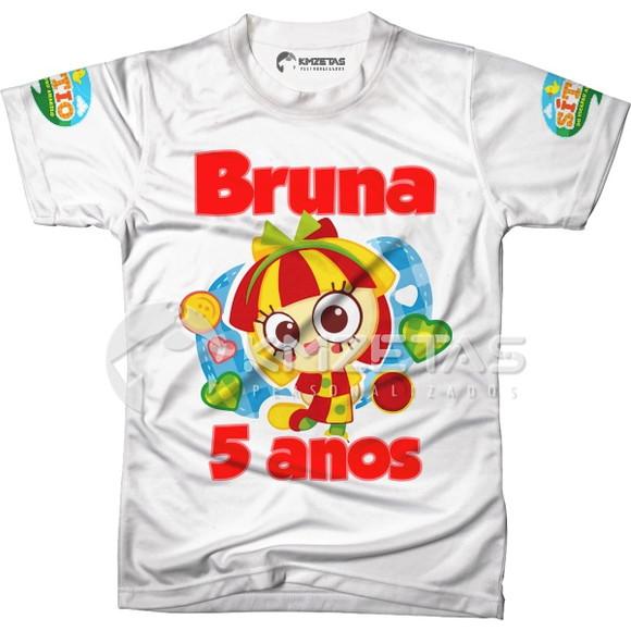Blusa Sitio do Picapau Amarelo Infantil Personalizada