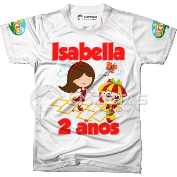 Blusa Sitio do Picapau Amarelo Personalizada