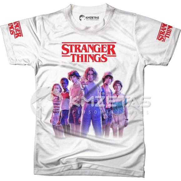 Blusa Stranger Things Personalizada Camisa Camiseta