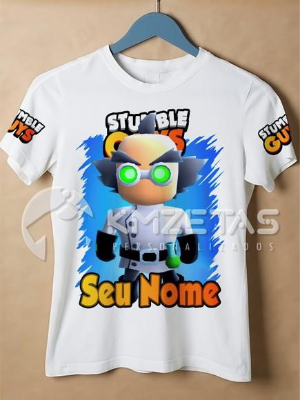 Blusa Stumble Guys Dr Neo Game Jogo Geek Personalizada