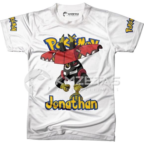 Blusa Tapu-bulu Pokemon Infantil Juvenil Adulo Personalizada