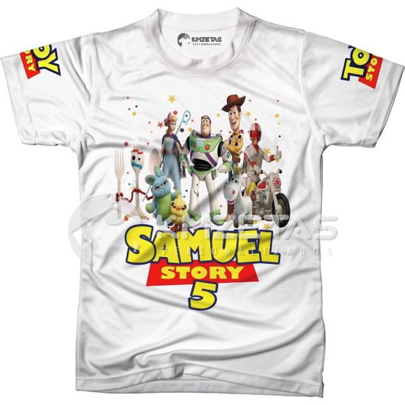 Blusa Toy Story 4 Infantil Adulto Personalizada