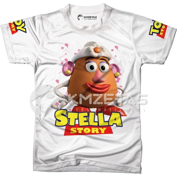 Blusa Toy Story Infantil Cabeça de Batata Personalizada