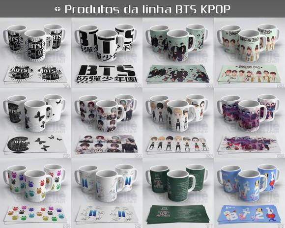 Caneca Bts Kpop Bangtan Boys Bias Logo Army Personalizada