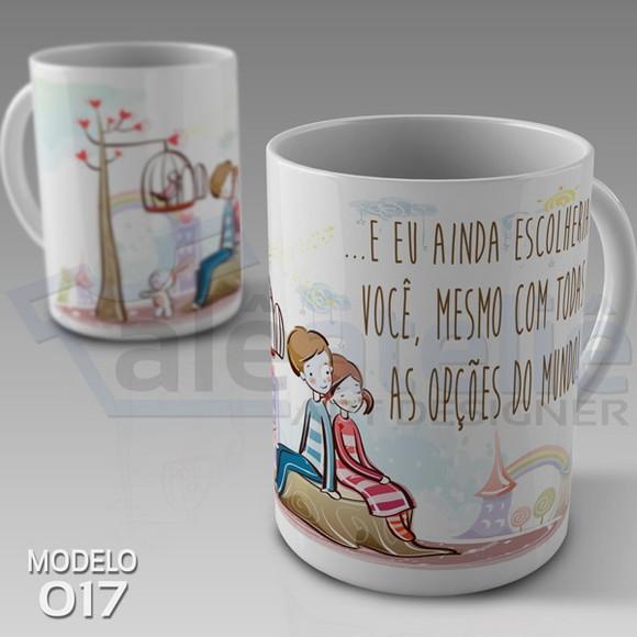 Caneca Dia dos Namorados Eu ainda Escolheria Você