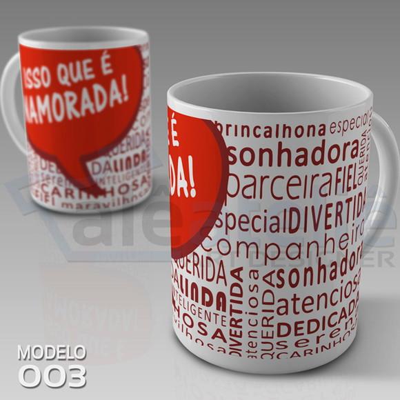 Caneca Dia dos Namorados Isso que é Namorada