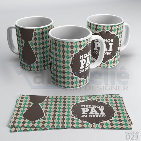 Caneca Dia dos Pais Personalizada - Melhor Pai do Mundo