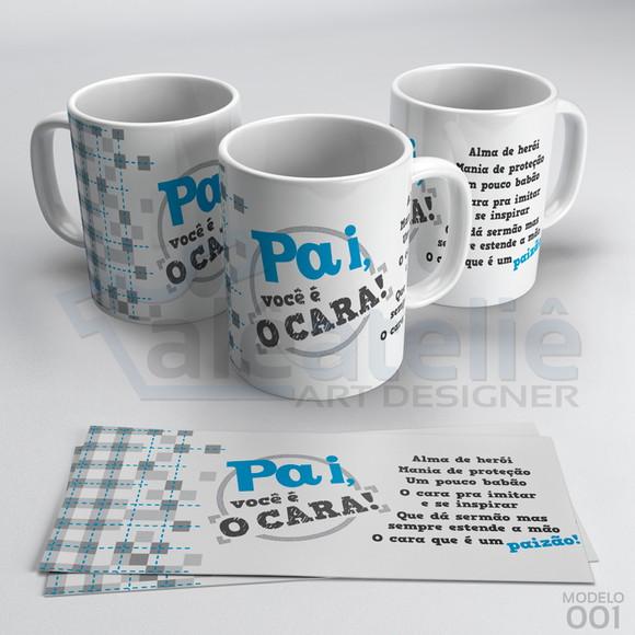 Caneca Dia dos Pais Personalizada - Melhor Pai do Mundo