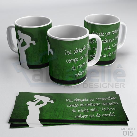 Caneca Dia dos Pais Personalizada - Melhor Papai do Mundo