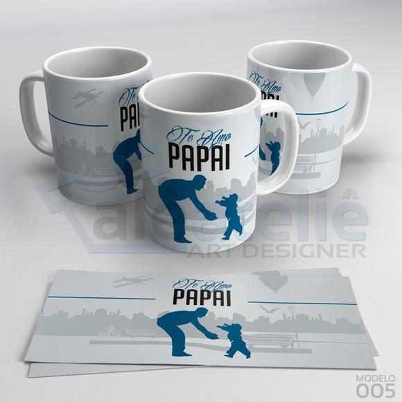 Caneca Dia dos Pais Personalizada - Obrigado Pai